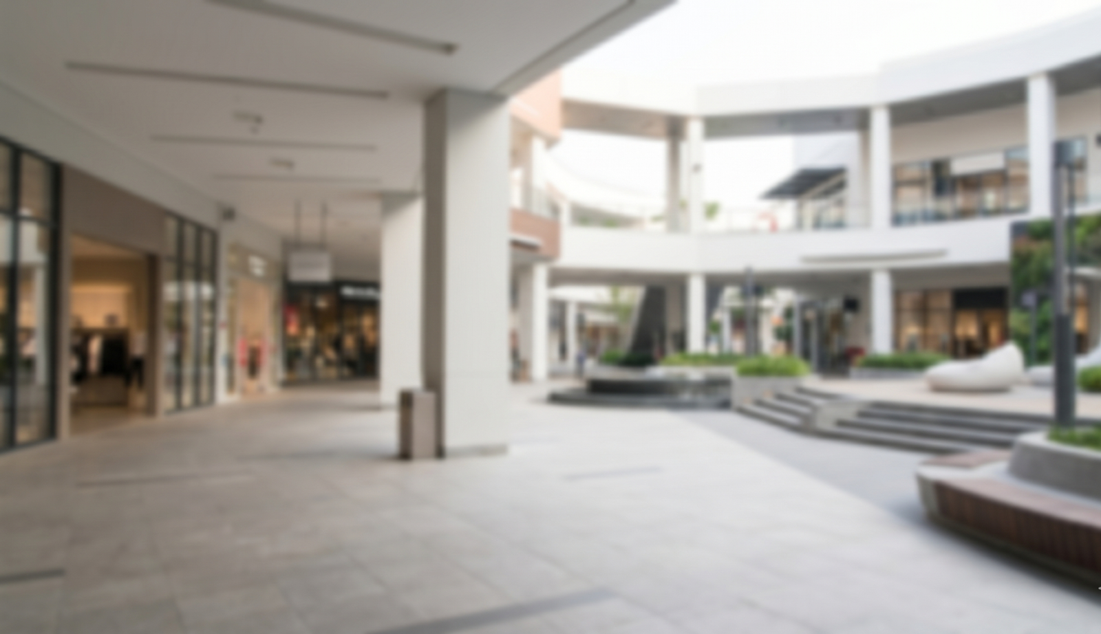 Plazas y áreas comerciales